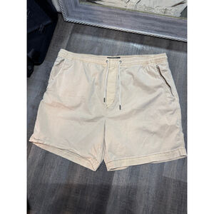Men's American Eagle Flat Front Shorts XL Beige
